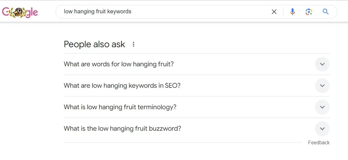 Find LSI Keywords using People Also Ask