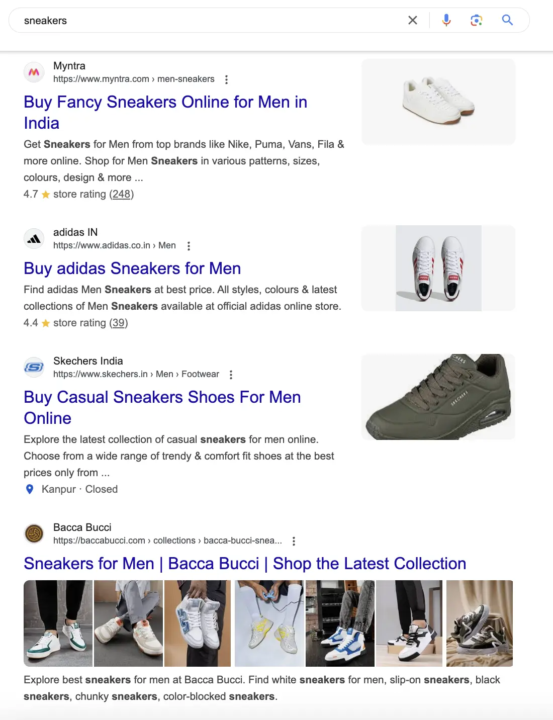 Search Results For The Querry “Sneakers”