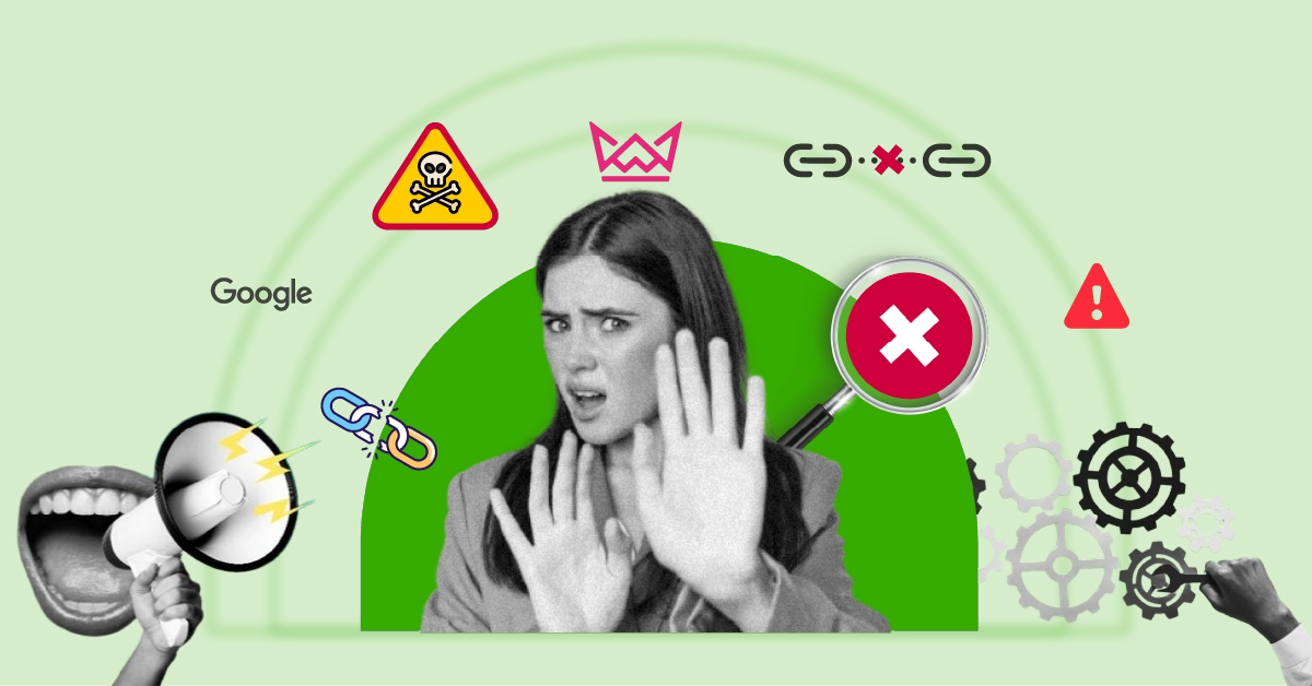 how to block backlinks on google